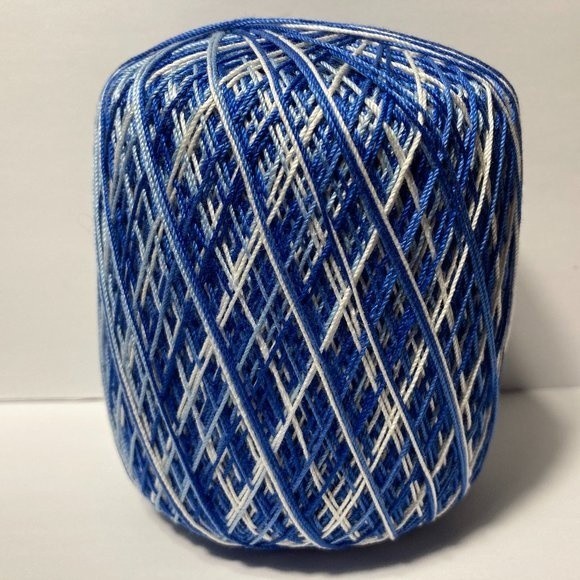 Aunt Lydia's Crochet Thread Shades of Blue - Picture 1 of 7